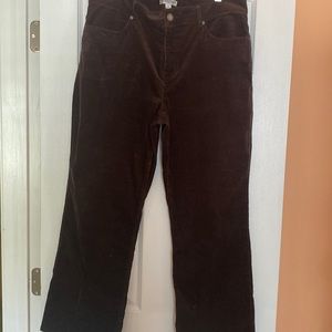 Pendleton Womens brown corduroy jeans